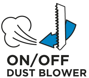 Лобзик 650W количество ходов 0-3100 ГРАФИТ 58G067