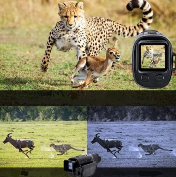 Инфракрасная камера с ночным видением и тепловым датчиком движения.