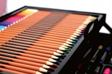 Художественный набор для рисования, рисования мелками, красками, чемодан для детей