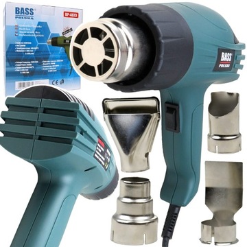 BASS POLSKA OPALARKA ELEKTRYCZNA 2000W 600C DYSZE