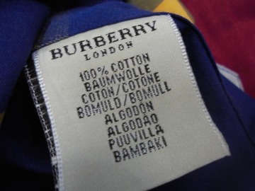 40 BURBERRY LONDON KOSZULA W KRATKĘ MULTI Z702