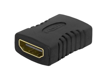 ŁĄCZNIK HDMI ADAPTER HDMI GNIAZDO - GNIAZDO PRZEJŚCIÓWKA PRZEDŁUŻACZ
