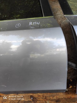 ДВЕРЬ ПРАВАЯ ЛЕВАЯ ПЕРЕДНЯЯ ЗАДНЯЯ BMW E60 SILBER GRAU MET