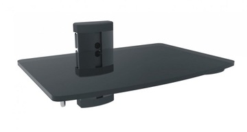 СТЕКЛЯННАЯ ПОЛКА ДЛЯ ТЕЛЕВИЗОРА, УНИВЕРСАЛЬНЫЙ КРОНШТЕЙН ДЛЯ DVD