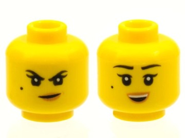 LEGO 3626cpb2249 GŁOWA NINJAGO Nya NOWA (1g)