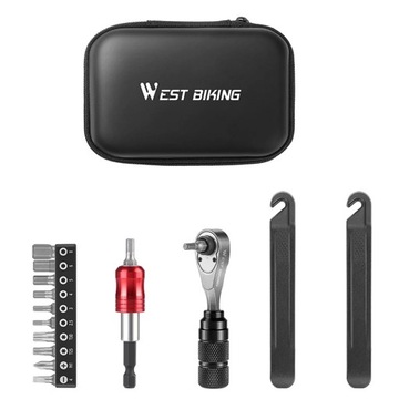 Bicycle multifunctional aluminum alloy ratchet wrench basic model