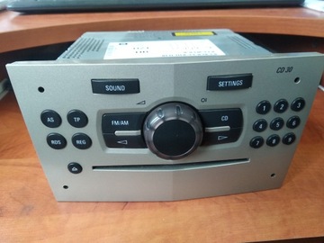 RADIOODTWARZACZ CD 30 MP3 DELPHI OE 497316088 OPEL CORSA ASTRA ZAFIRA