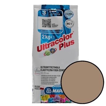 Fuga Ultracolor Plus 2 kg kolor 135 złoty pył MAPEI