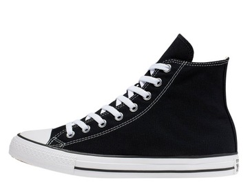 Converse buty trampki wysokie czarne Hi All Star M9160 35