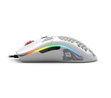 Mysz przewodowa gamingowa Glorious Model O Glossy Optyczna 12000 dpi Biała