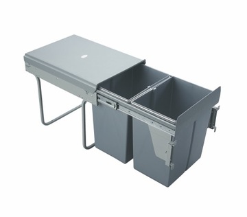KOSZ ODPADKOWY KLASIK segregator 2x20l WIRELI