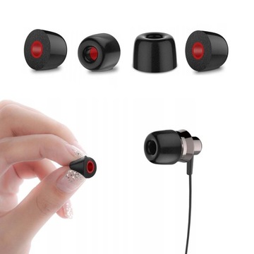 НОВАЯ ПЕНА ДЛЯ НАУШНИКОВ, КРЫШКИ-ластики R.M 3.5