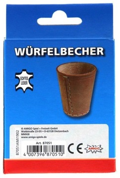 % Чашка для кубиков /84 мм /Amigo