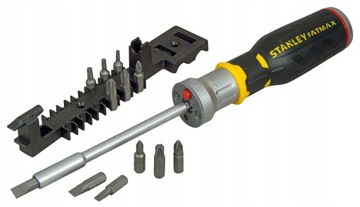 Wkrętak LED z grzechotką oraz 12 końcówkami STANLEY FATMAX FMHT0-62689