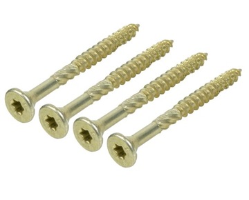 Wkręt do drewna, stożkowy unix na torx 4,5 x 80 mm