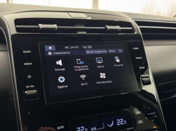 Hyundai Tucson IV SUV 1.6 T-GDI 48V 150KM 2023 Hyundai Tucson Smart Podgrzewane fotele i kierownica LED Kamera cofania, zdjęcie 27