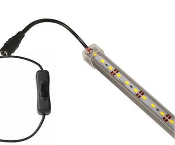 OŚWIETLENIE LED PODSZAFKOWE 1m Z WŁĄCZNIKIEM