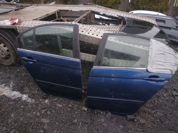 ДВЕРЬ ЗАДНЯЯ ПРАВАЯ ЛЕВАЯ, КОМПЛЕКТАЦИЯ BMW E46