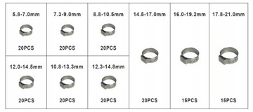 НАБОР ШПИЛЬКОВ ДЛЯ ОБИВКИ, MIX BMW PIN, 290 ШТ.