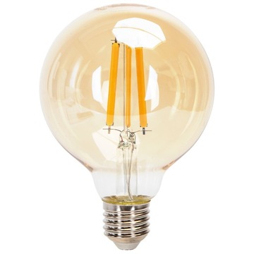 Żarówka LED Filament (Bursztynowa) G95 E27 12W 2200K