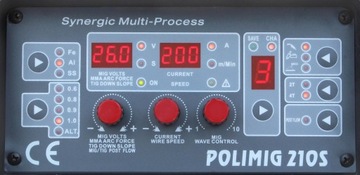 SPAWARKA INWERTEROWA POLIMIG 210S PÓŁAUTOMAT MIGOMAT MIG MAG TIG