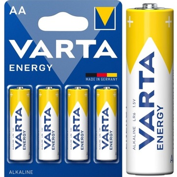SUPER PROMOCJA Bateria alkaliczna Varta AA LR6 (R6) 4 szt