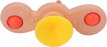 СПИННЕР С СЕНСОРНОЙ ПРИСОСКОЙ ИГРУШКА-ПОГРЕМКА 3 ШТ. В ПОДАРОК