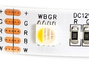 КОМПЛЕКТ Светодиодной ленты PREMIUM 5м RGBW 4в1 COLD белый
