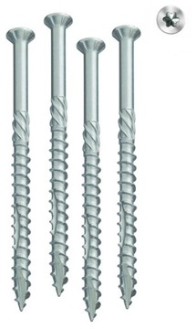 Wkręty nierdzewne tarasowe WTX 4,5x60mm 200 szt.