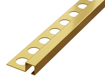 PROFIL NAROŻNY ZŁOTY GOLD MATOWY 270 cm x 10,5 mm