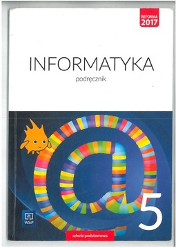 INFORMATYKA KL 5 SP PODRĘCZNIK WYD WSIP