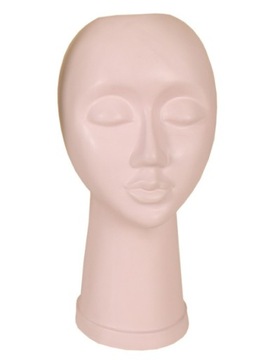 WAZON CERAMICZNY TWARZ GŁOWA RÓŻOWY NOWOCZESNY