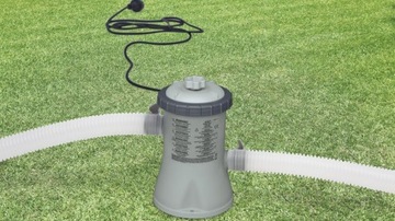 POMPA FILTRUJĄCA DO BASENÓW OGRODOWYCH + TRANSFORMATOR 12V 1250 l/h INTEX