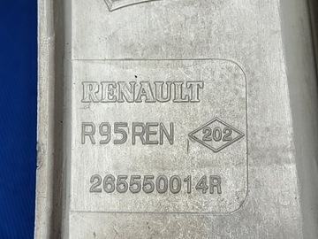 RENAULT GRAND SCENIC III 2009-2011 265550014R LEVÝ ZADNÍ SVĚTLO