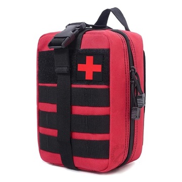 Portable Tactical First Aid Kit Medical Bag For Hiking Travel Home