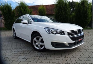 Peugeot 508 I SW Facelifting 2.0 BlueHDi 150KM 2016 Peugeot 508 Bezwypadkowy Serwisowany 1-Wlasciciel Navi Kamera Blis HUD Lift, zdjęcie 12