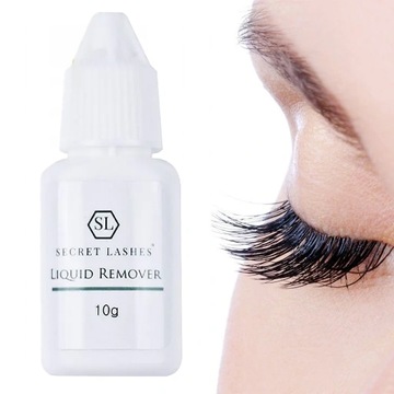 Secret Lashes Premium Liquid Remover профессиональная жидкость для снятия ресниц 10