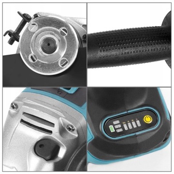 УГЛОВАЯ ШЛИФОВАЛЬНАЯ МАШИНА ДЛЯ DGA504Z 21V1000W 125mm 1 аккумулятор 1 зарядное устройство