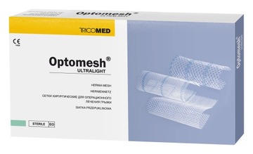 Optomesh Ultralight M-Pore Ultralekka siatka chirurgiczna 150x150mm 3szt.