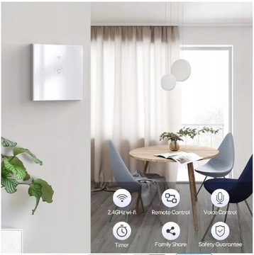 НАСТЕННЫЙ ВЫКЛЮЧАТЕЛЬ MEROSS SMART WI-FI ПРИЛОЖЕНИЕ SMART APPLE HOMEKIT