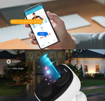 Wi-Fi-камера ALARM FHD с питанием от аккумулятора ALEXA
