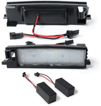 OŚWIETLENIE PODŚWIETLENIE LED TABLICY REJESTRACYJNEJ AUTA TOYOTA RAV4 III