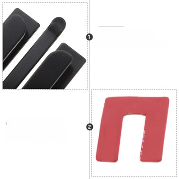 UCHWYT SAMOCHODOWY METALOWY 4 SZT