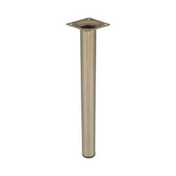 Noga meblowa okrągła 30cm inox