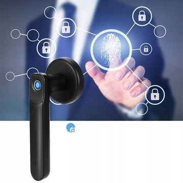 ЗАМОК РУЧКИ ПО ОТПЕЧАТКАМ ПАЛЬЦЕВ