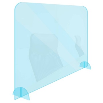 Osłona przegroda ochronna biurko PLEXI PMMA 120x60