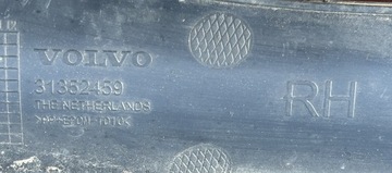 LIŠTA NÁRAZNÍKU PRAVÝ PŘEDNÍ VOLVO XC60 I FACELIFT 13-17 31352459
