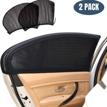 Samochód sun mesh blind Tylna szyba 2 szt