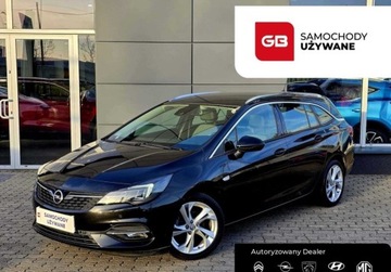 Opel Astra K Sportstourer Facelifting 1.5 Diesel 122KM 2020 Opel Astra 1.5 ON 122KM Elegance M6 FV23 Salon PL Serwis ASO Gwarancja 1.5