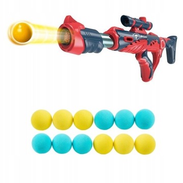 ВИНТОВКА ИЗ ПЕНЫ BB С ПИСТОЛЕТНЫМ ПРИЦЕЛОМ